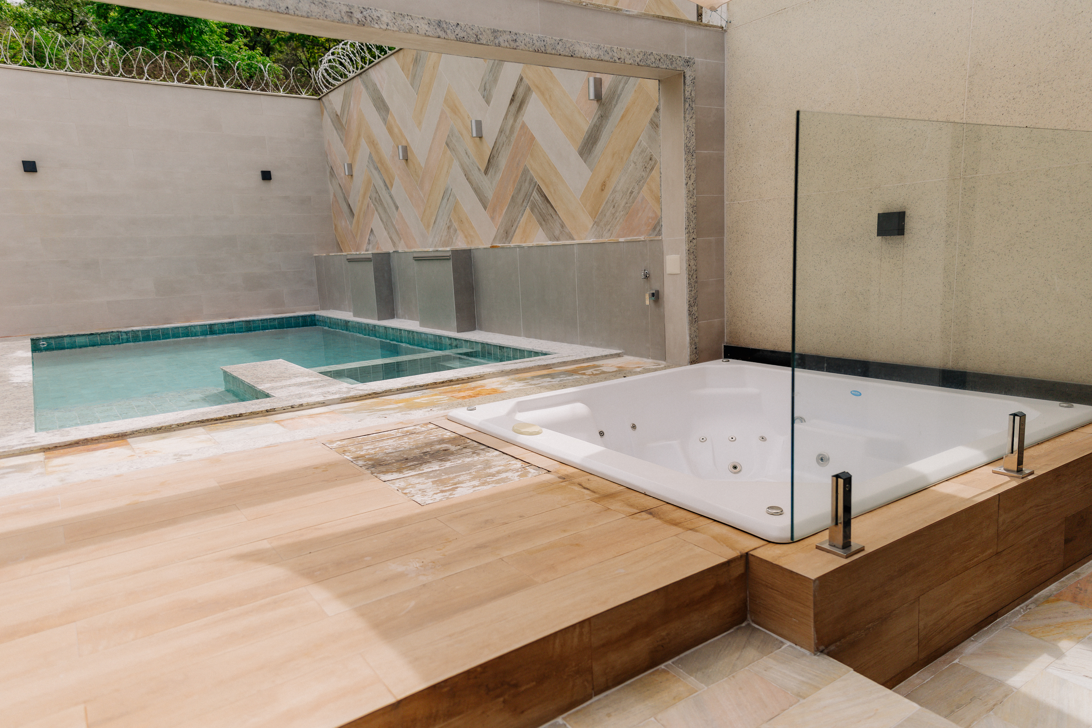 Projeto de design de interiores - Ambiente integrado com decoração contemporânea